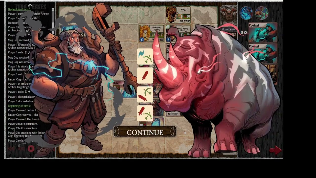 Summoner Wars FactionMasters Season 7 Game 7 Orange Lazarus (SE) vs BazzoFormidable (FO)