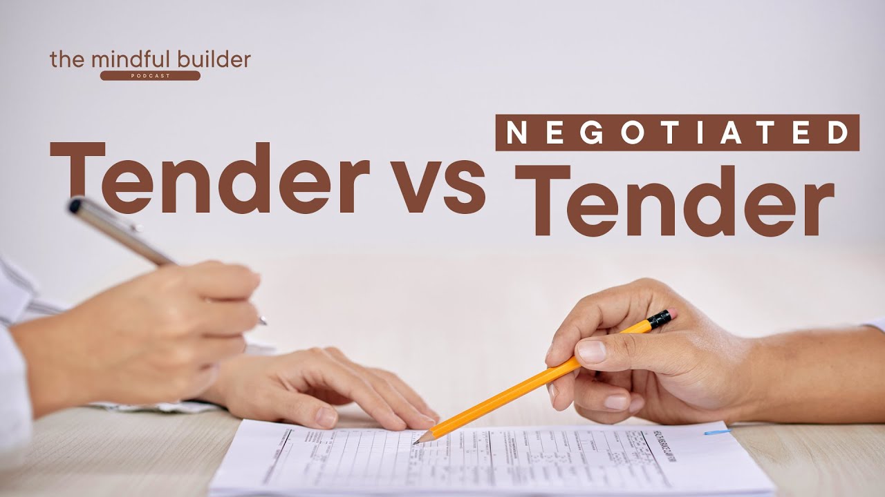 Tender vs Negotiated Tender