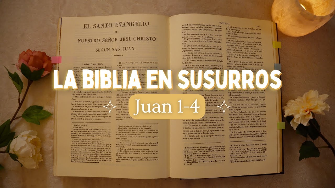 ASMR para Dormir y Recuperar la Paz | Evangelio de Juan 1–4