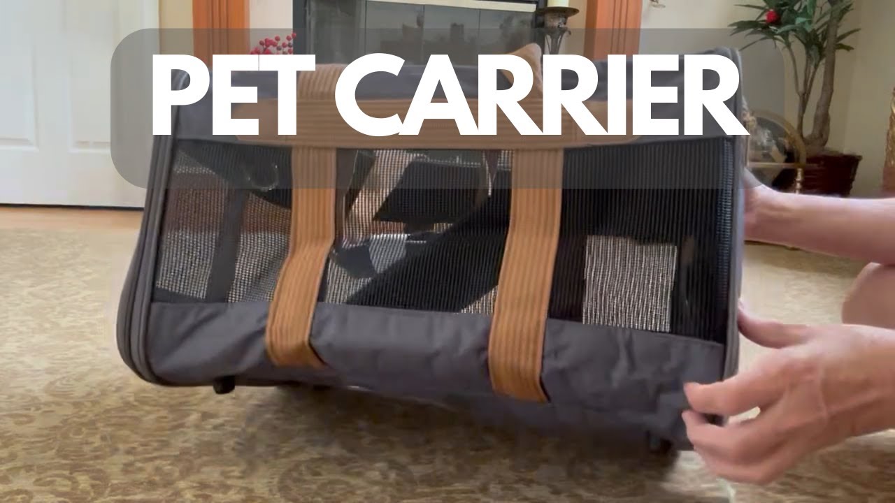 The Soft-Sided Pet Carrier We Use for Our Cats (and Why I Like It)