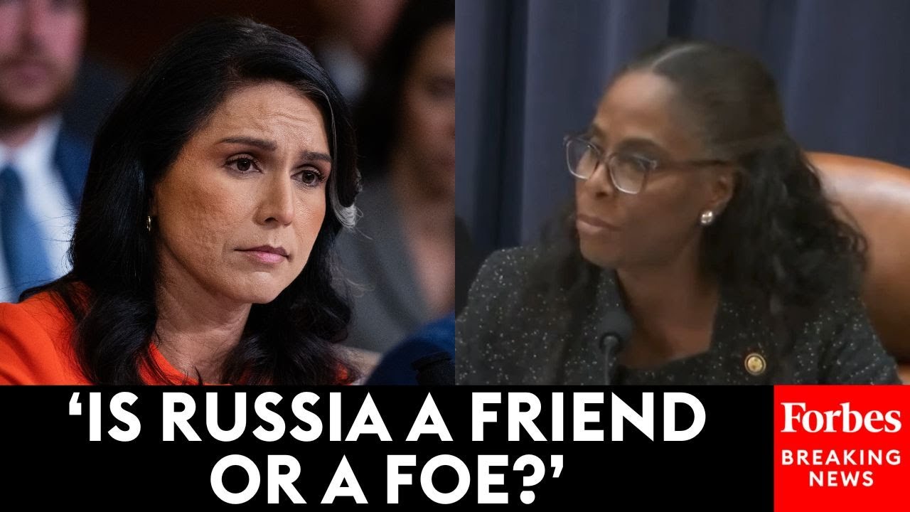 Stacey Plaskett Asks Tulsi Gabbard Point Blank If Russia Is An Adversary To The United States