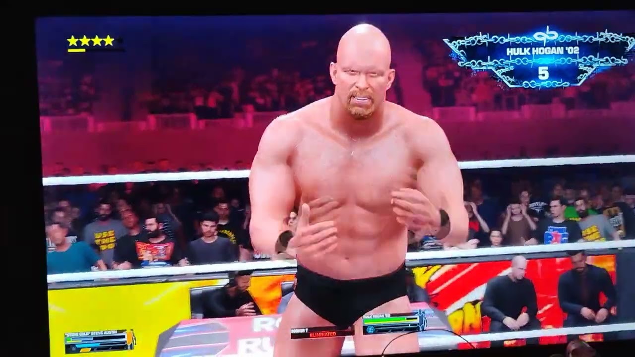 Playing WWE 2k25 world tour las Vegas jokers will be wild match 6 gauntlet match Sunday 6/29/25