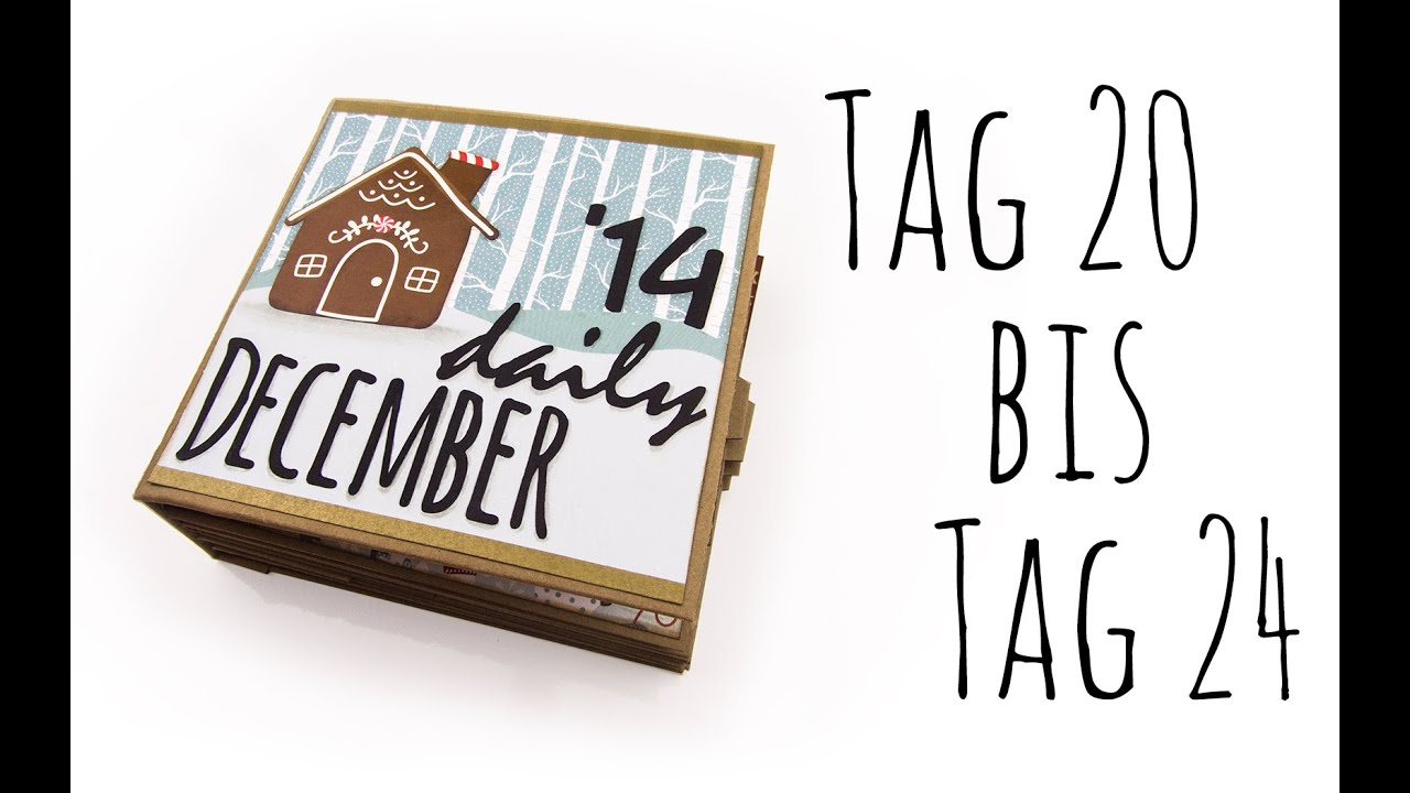 December Daily Art Journal Tag 20 bis 24 | Weihnachts-Inspirationen