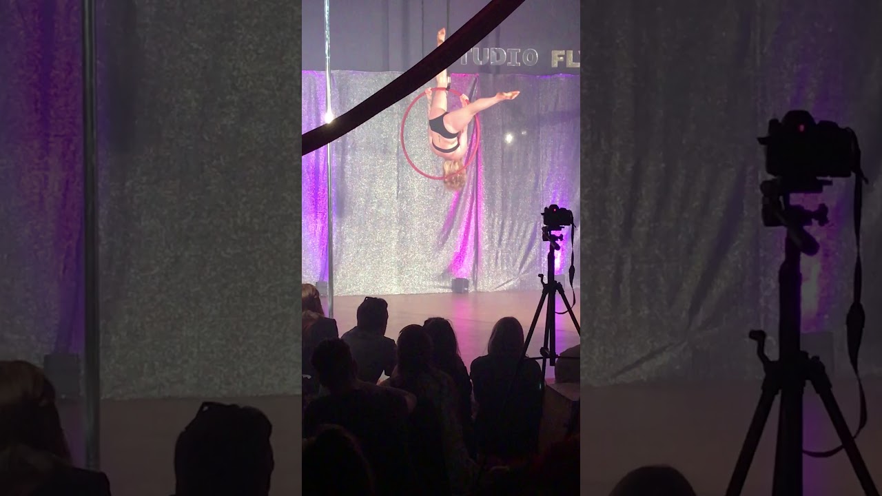 Never tear us apart- Bishop Briggs. Aerial hoop routine