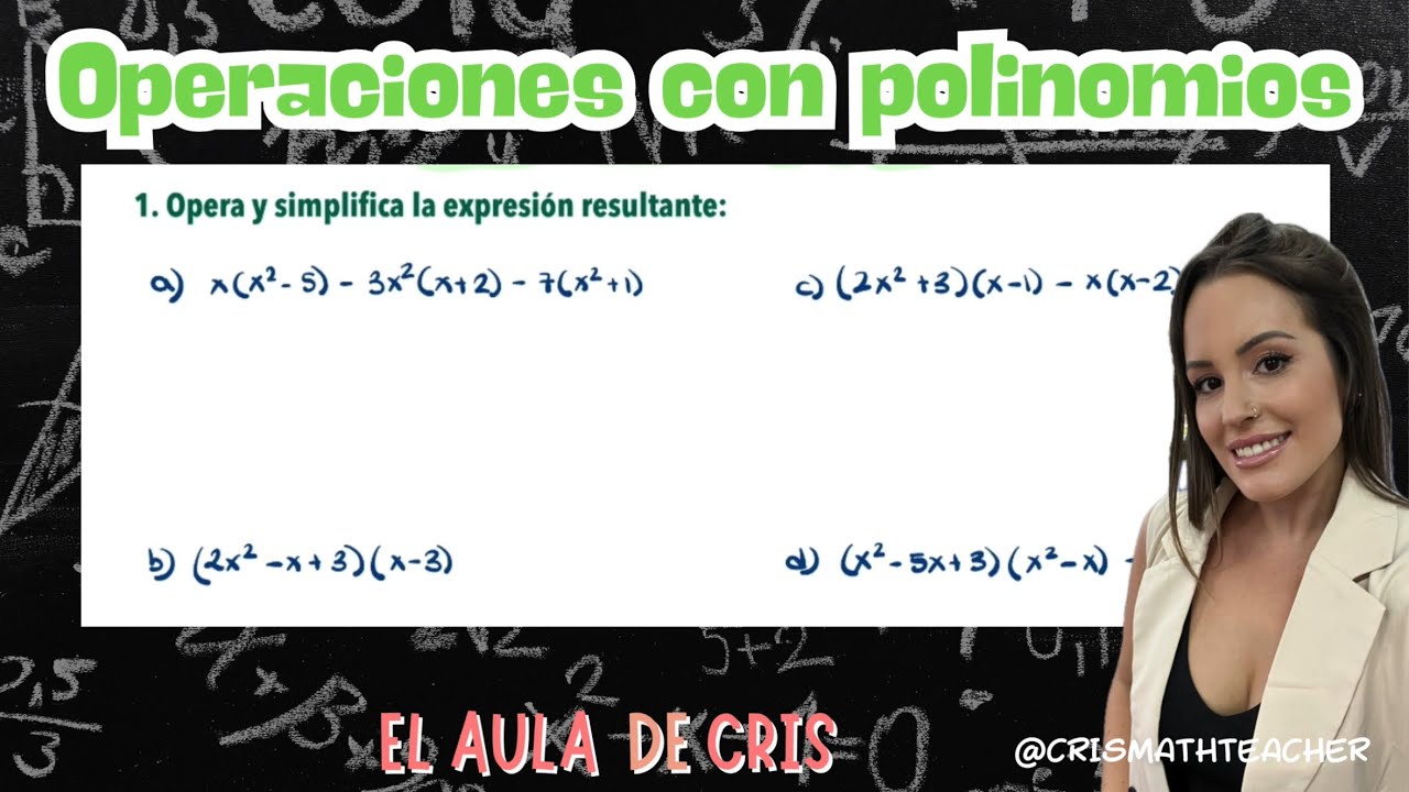 Multiplica y reduce polinomios sin liarte 🤯 | Operaciones con polinomios paso a paso
