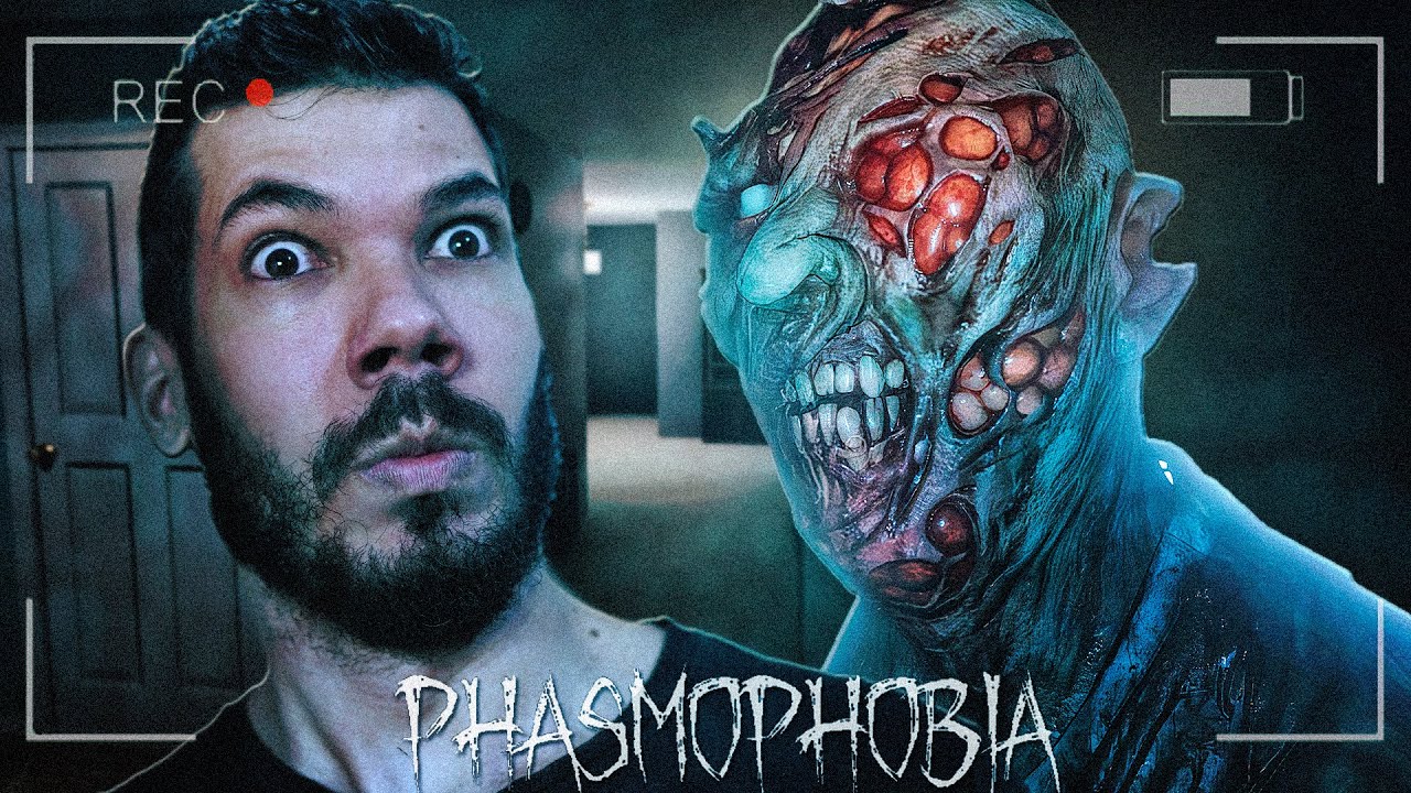 PHASMOPHOBIA - JOGANDO no PESADELO, O FANTASMA MAT0U 3 EM UM SÓ ATAQUE!