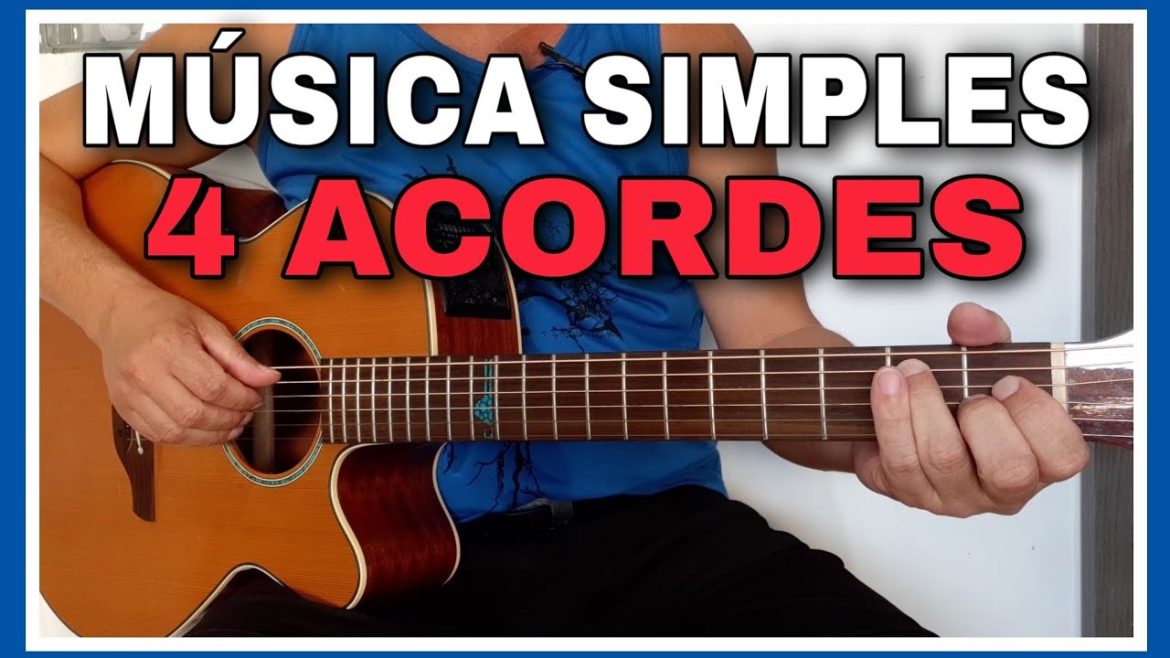 1 Música Famosa | 4 Acordes | 1 Solo | Original e mais Simplificada Ainda | Whatsapp: 27-99745-4297