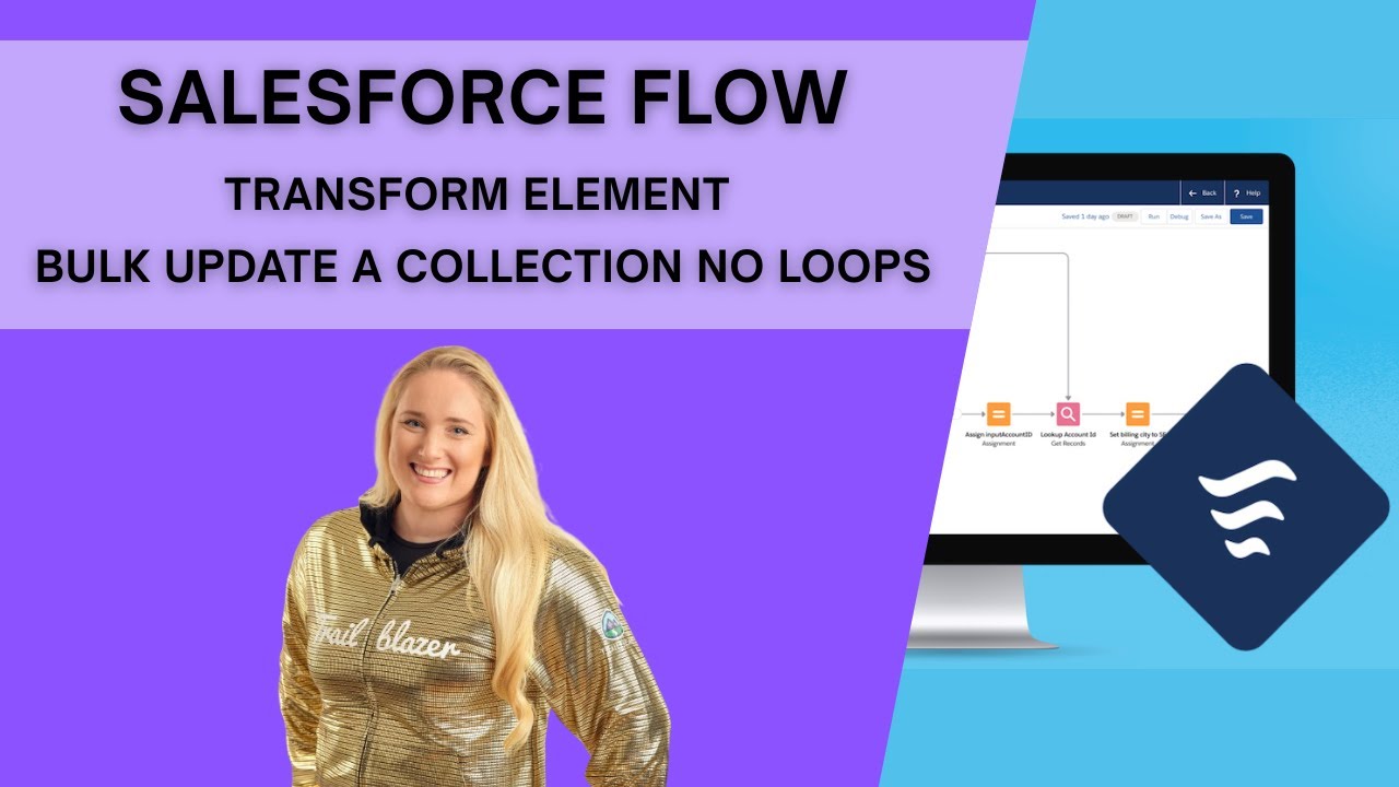 Salesforce Flow Tutorial: Bulk Update Tasks with Transform (No Loops Needed!)