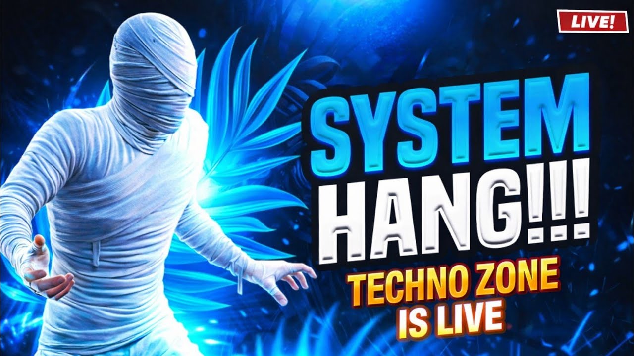 BGMI Live 😱 System Hang Ho Gaya! | Techno Zone Is Live