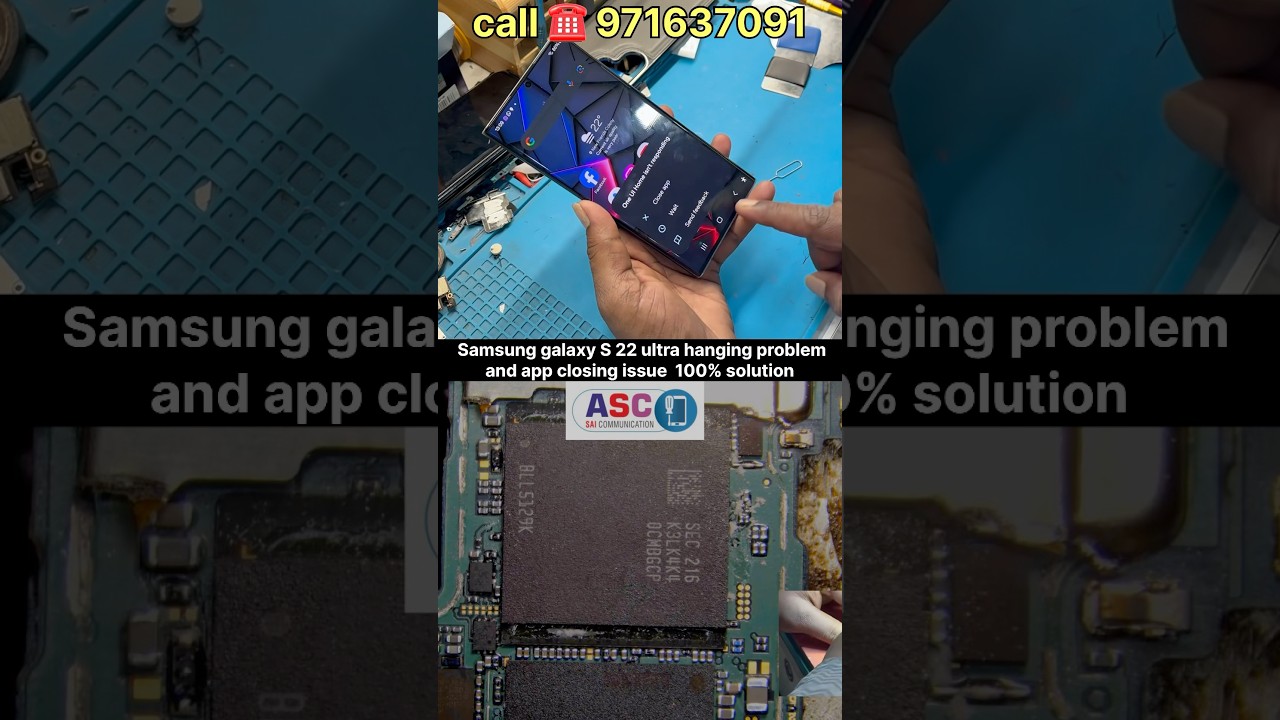 Samsung galaxy S 22 ultra hanging problem and aap closing issue 100% solution, #samsung ￼