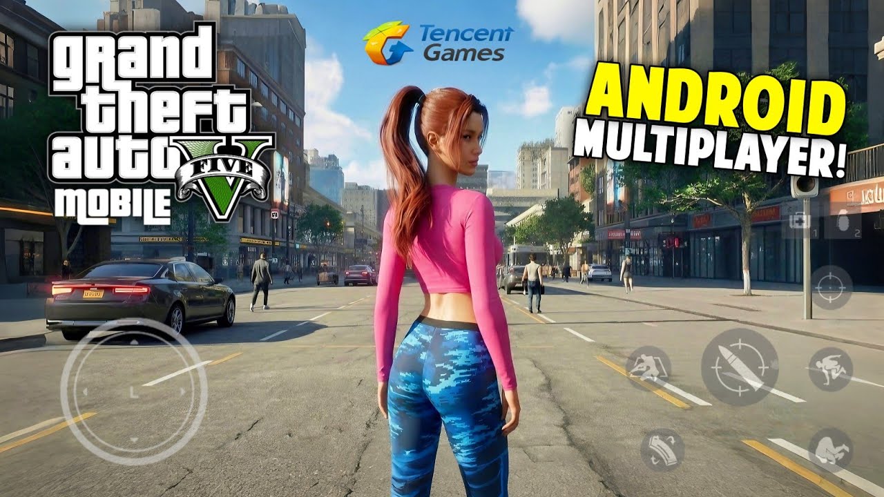 🔥 Новая мобильная версия GTA 5 от Tencent? (Android/iOS) — Codename Crime Vice Open World Mobile