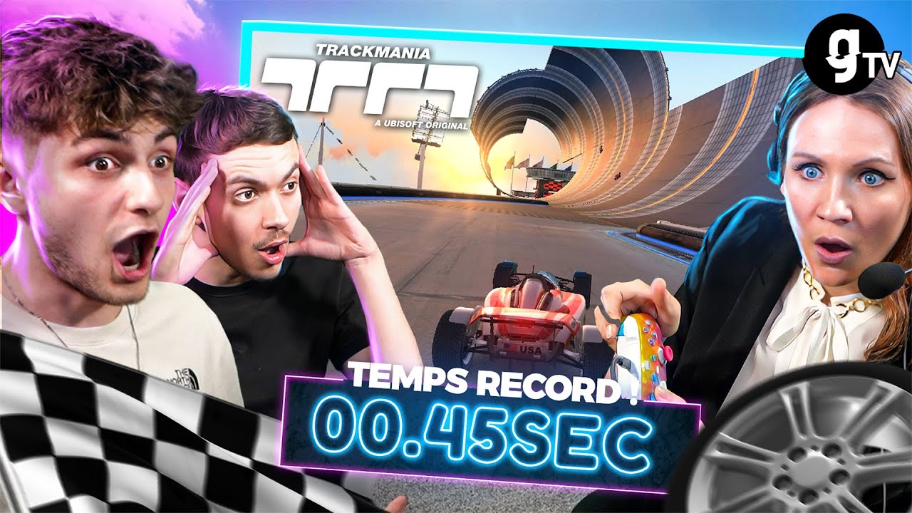 DAMDAM SE FAIT COACHER PAR DES PROS SUR TRACKMANIA - gTV