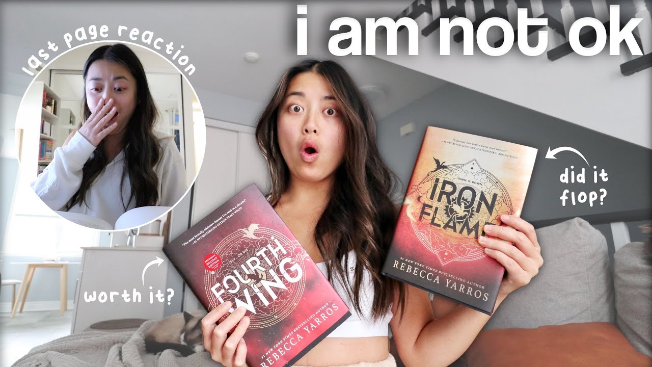 I read the most anticipated book of the year 🔥 | Iron Flame midnight release, reading vlog + review