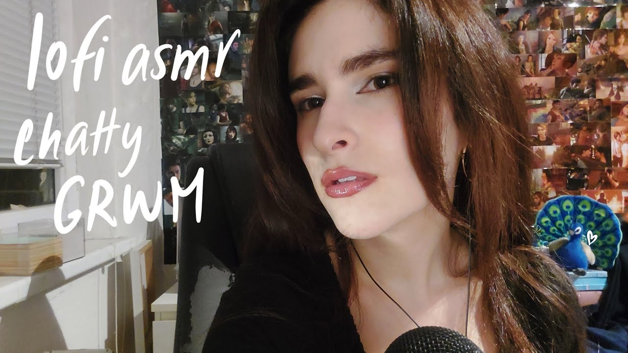 ASMR lofi doing my makeup and chatting💄🖤
