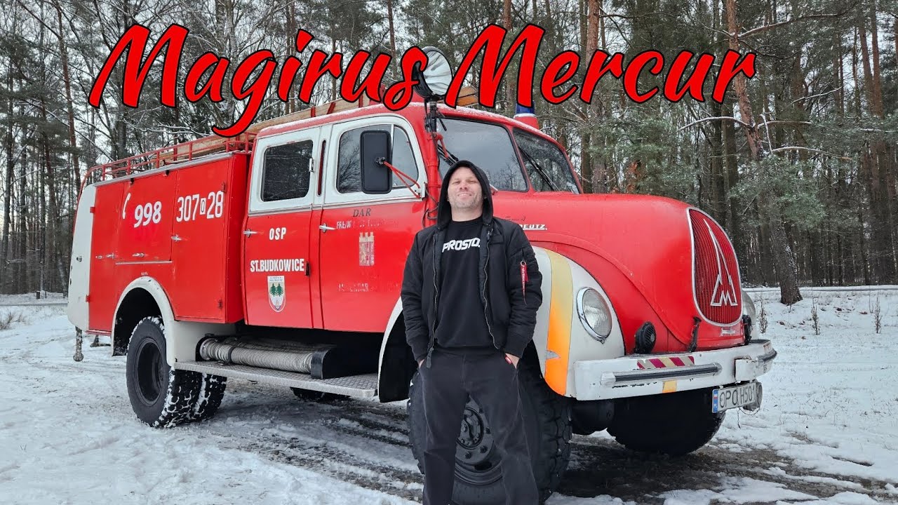 Magirus Mercur z 1960roku.  Wspaniała maszyna.