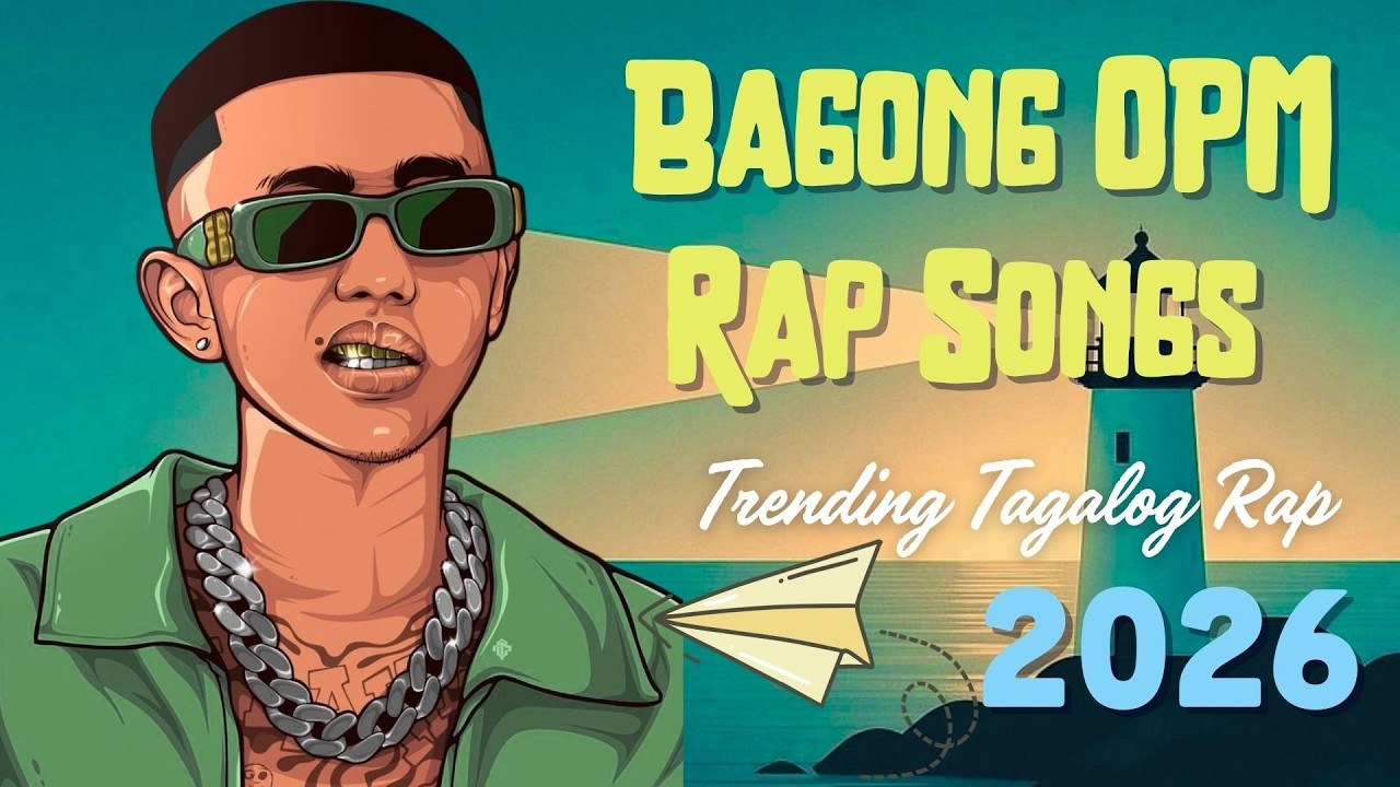 Tagalog Rap Songs Nonstop 2026 🎶🌊 Bagong OPM Rap Songs (Viral Hits Only) - Trending Tagalog Rap