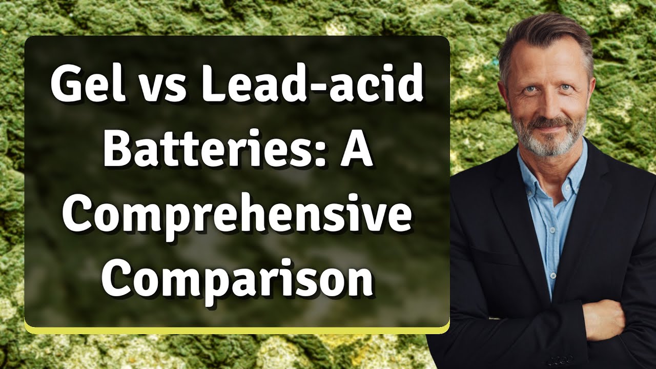 Gel vs Lead-acid Batteries: A Comprehensive Comparison