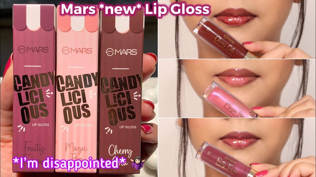 MARS Candylicious Lip Gloss Review || New Launch Rs. 249/-