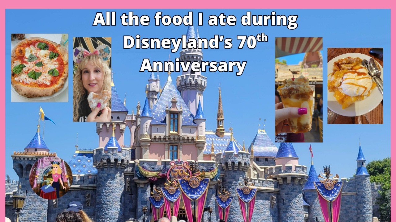 All The Food I Ate at Disneyland's 70th Anniversary