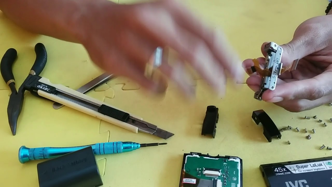 Full Service || JVC GZ-MS110 LCD Blank or LCD mati