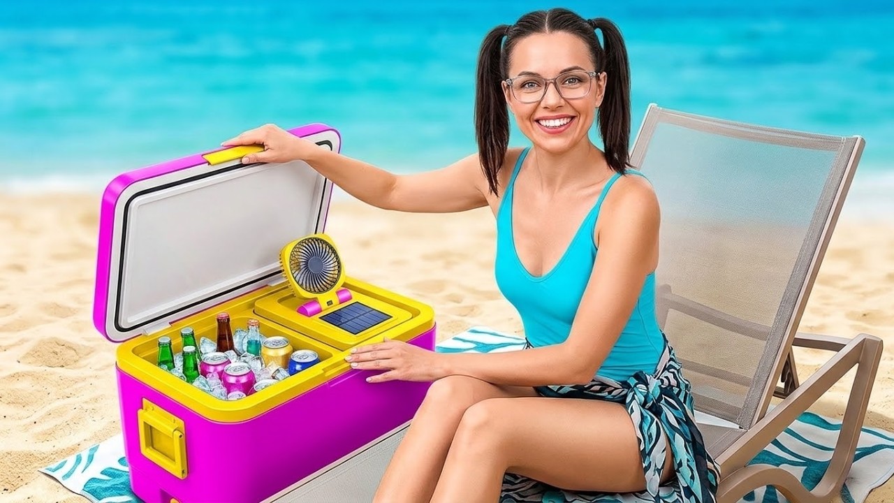 BESTE ZOMERGADGETS VOOR OUDERS 🏖 Wat zit er in het zand? Gave hacks voor het strand ☀️ door 123 GO!
