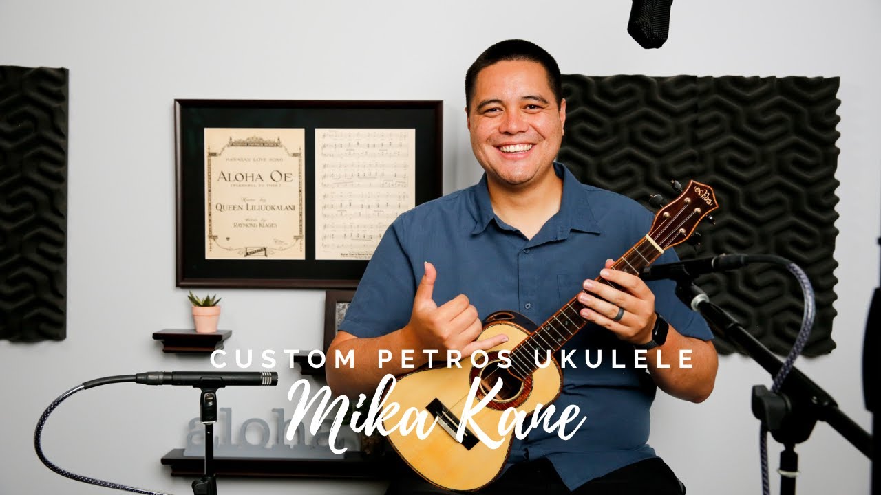 Custom Petros Tenor Ukulele | demo by Mika Kane