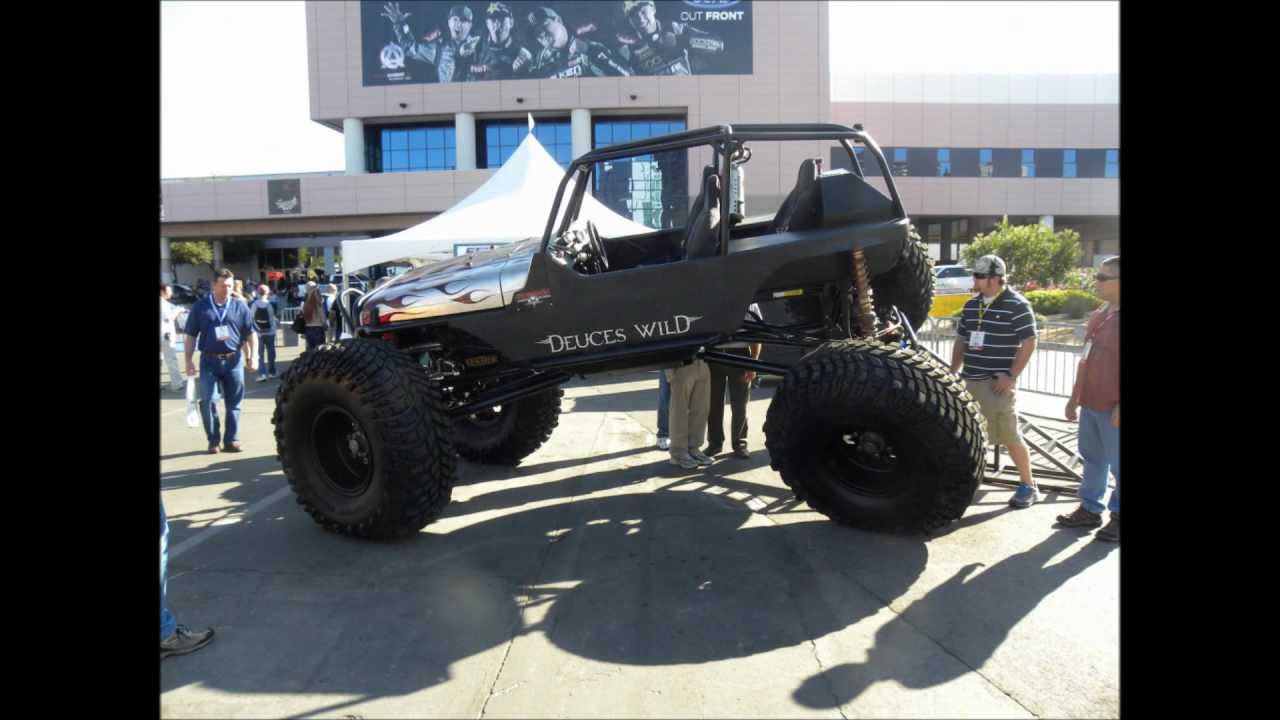 Jeep Wrangler with Rockwell axles and rear steering