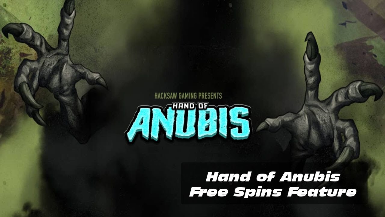 BIG WIN on Hand of Anubis Free Spins Bonus Feature
