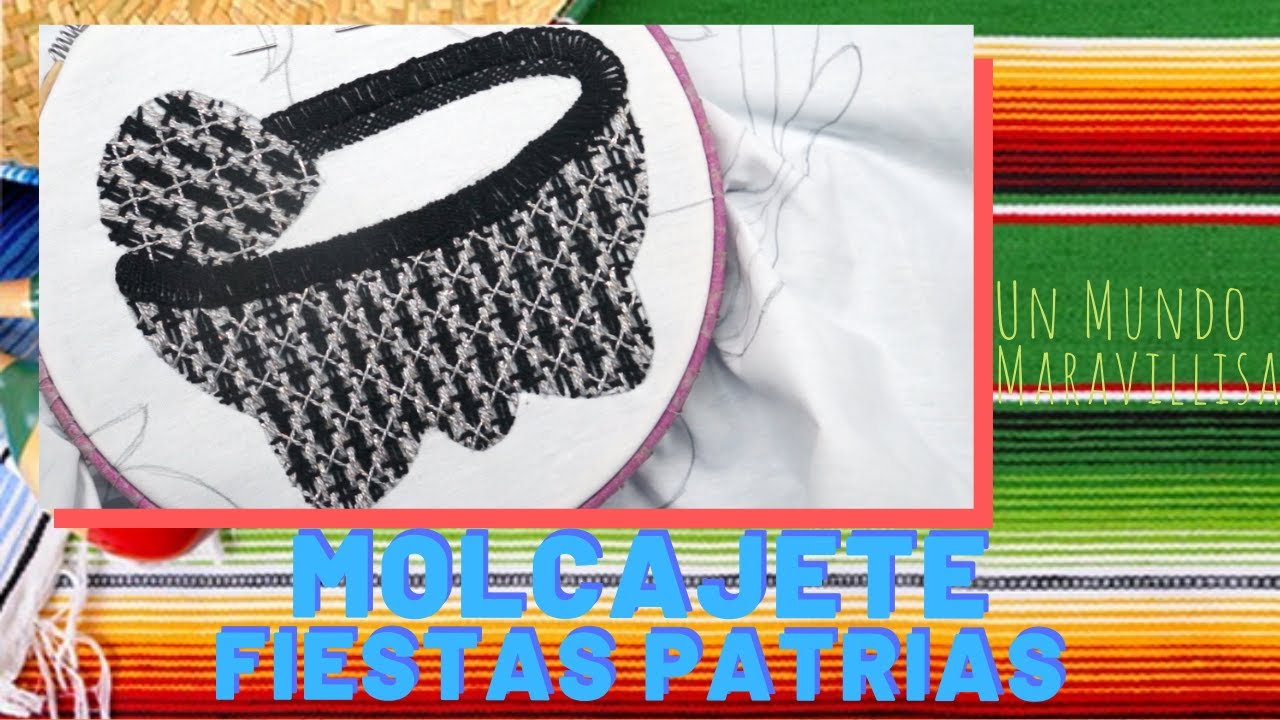[Puntada Fantasía] MOLCAJETE | Un Mundo Maravillisa