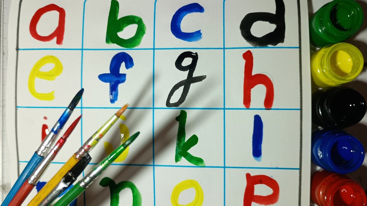 Learn alphabets with colors| Learn alphabets for kids| A for Apple B for Ball| Learn abcd |