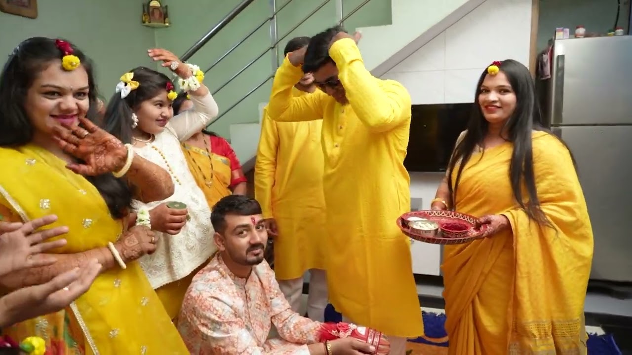 Haldi II Jigar & Vanshika Wedding 2024