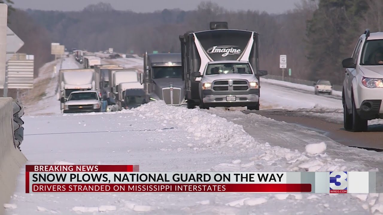 MS drivers describe conditions on I-55: 'Bad, bad, bad'