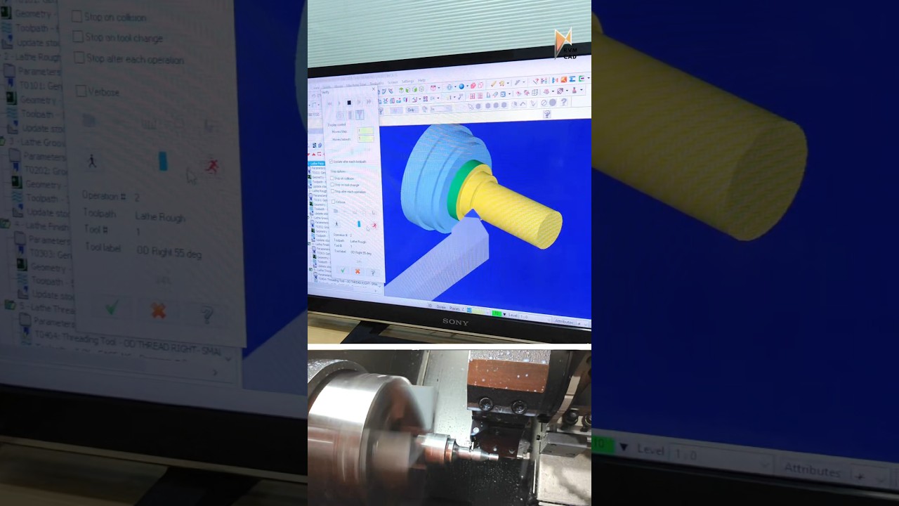 CNC Programming with CAM software at RVM CAD - Pune & Faridabad | 100% Interview in CNC VMC