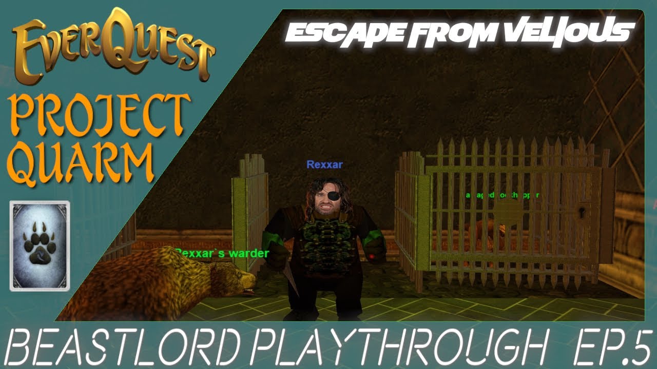 EverQuest Project Quarm | Beastlord 34+ | Vacation From Luclin | Eyepatch of Plunder