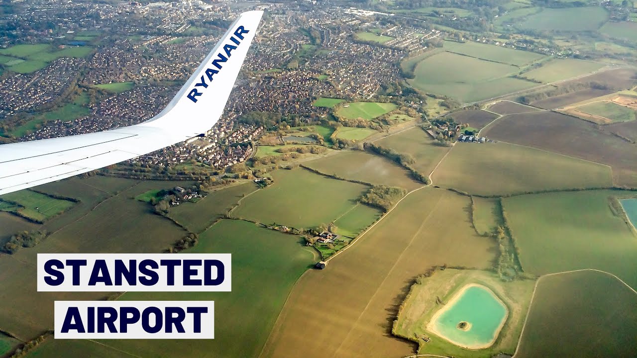 Take Off from Stansted Airport | Ryanair 737-800 South West Departure