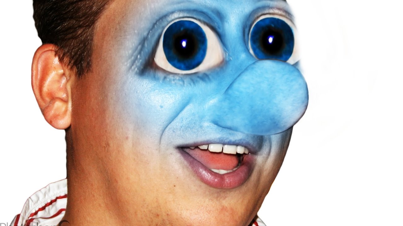 watch him become a SMURF!