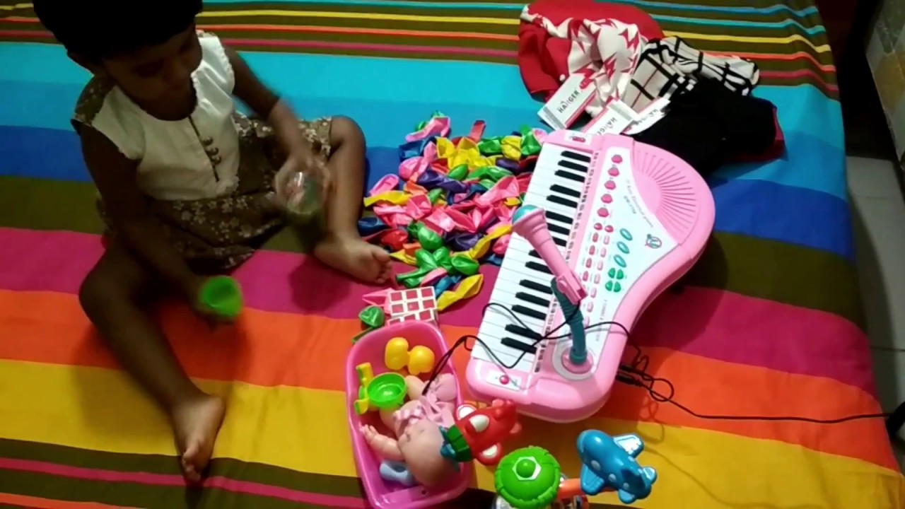 Baby Kids Toy keyboard - Surprise Toys Kids Electronic Toy keyboard, Balloons and more