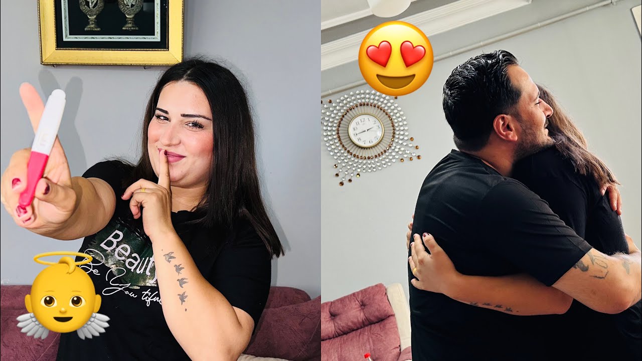اقوى مقلب عمله في زوجي (مقلب )الحامل😂شوفوا رده فعل محي الدين ☺️❤️