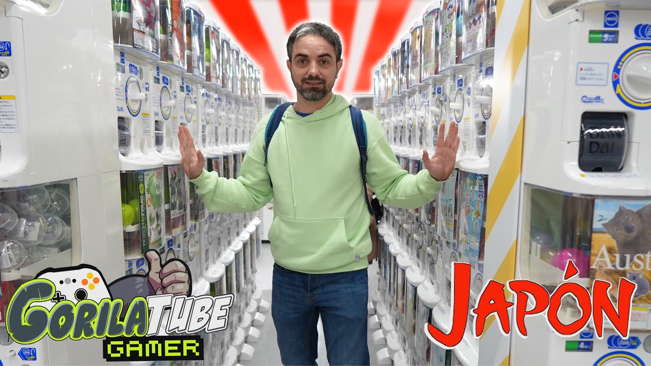 Gashapones en Japón GorilaTube
