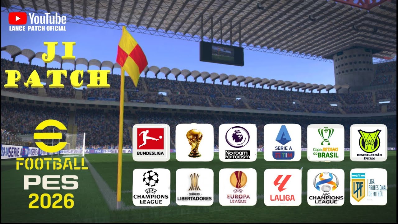 LIGAS ATUALIZADAS PES 2026 NO XBOX 360