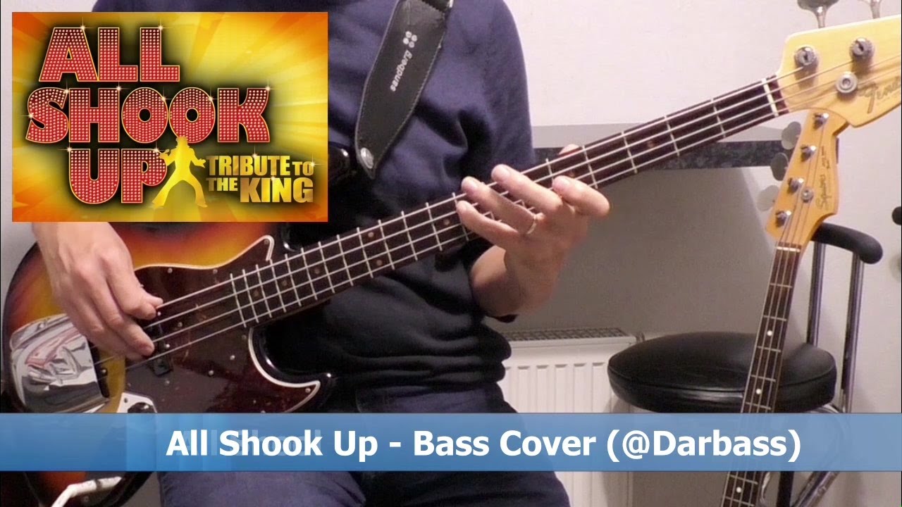 [Elvis Presley] All Shook Up - Bass Cover 🎧 (with bass notes & tabs pdf)