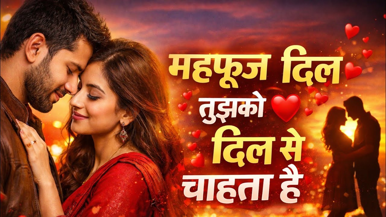 महफूज दिल तुझको दिल से चाहता है ||love sad heart touching song||MaHFooJ DiL AI Song||New Hindi  2026
