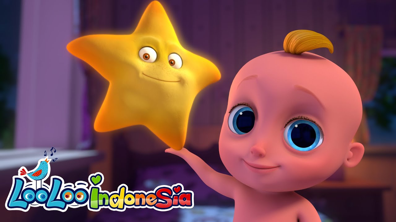 Kelap Kelip Bintang | Lagu Anak Anak | LooLoo Indonesia