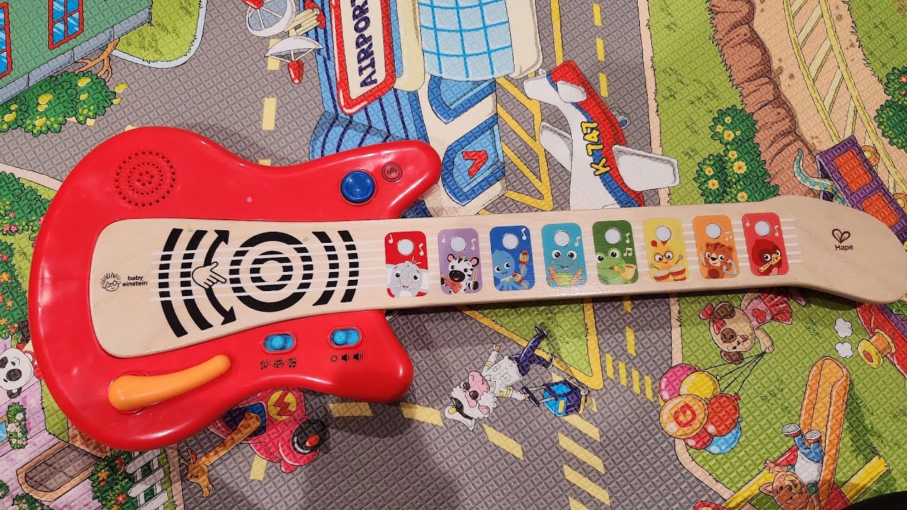 Baby Einstein Together in Tune Guitar​ Safe Wooden Musical Toddler Toy #音乐玩具 #babyguitar #hape