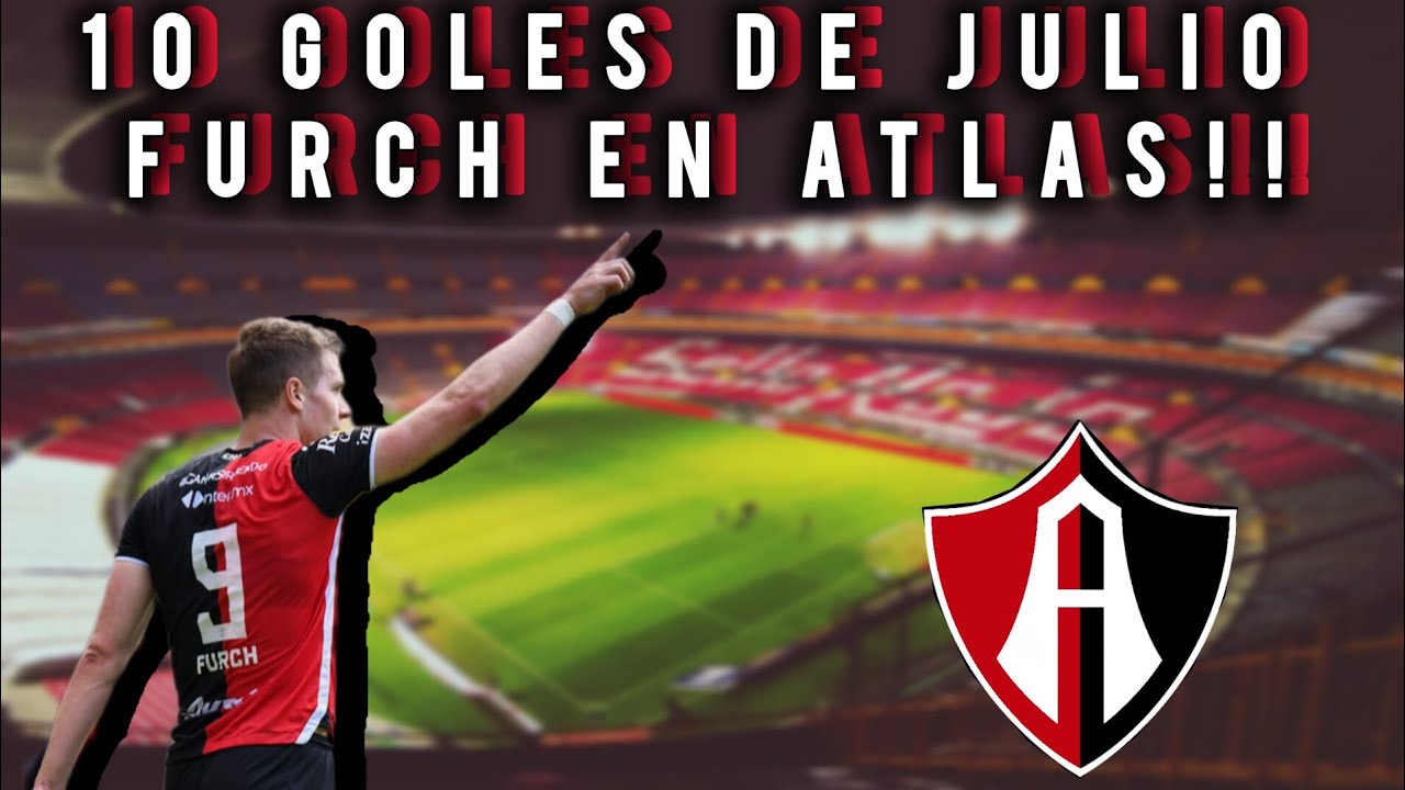 10 goles de Julio C&eacute;sar Furch en la ATLAS!!!🔴⚫