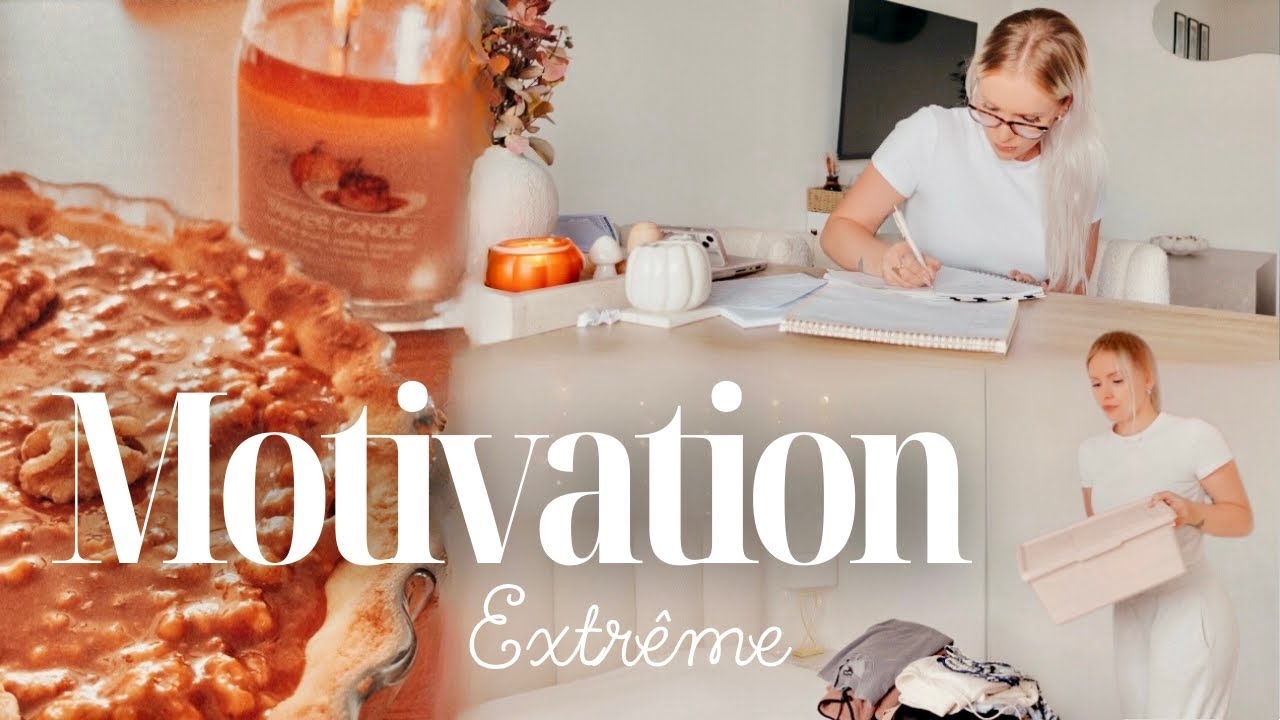 MOTIVATION EXTRÊME ⚡️👊🏼| Tri • Planification • Nettoyage • Être organisée et productive à la maison