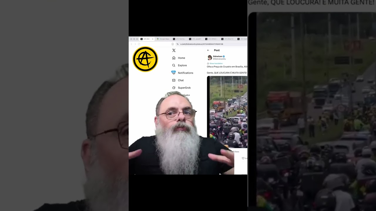 NIKOLAS faz HIST&Oacute;RIA com ENCONTRO HOJE na PRA&Ccedil;A do CRUZEIRO: CHUVA TORRENCIAL para LIMPAR BRAS&Iacute;LIA