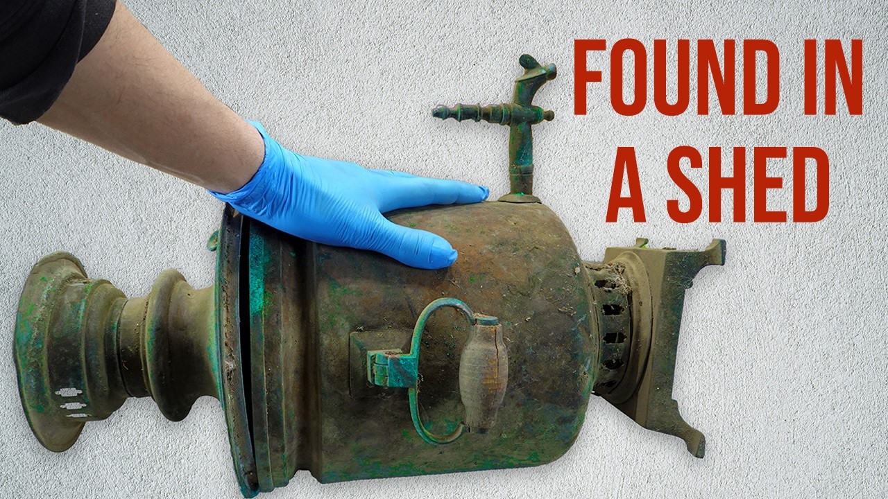 Restoration Antique Samovar - Turning Junk Into Treasure