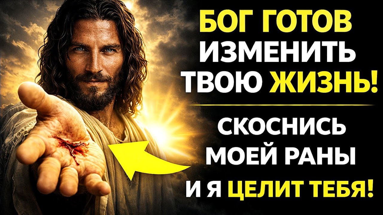 ✨ БОГ ГОТОВ ИЗМЕНИТЬ ТВОЮ ЖИЗНЬ — ПРИКОСНИСЬ К СВОЕЙ РАНЕ И НАЙДИ ВНУТРЕННЮЮ СИЛУ ✨
