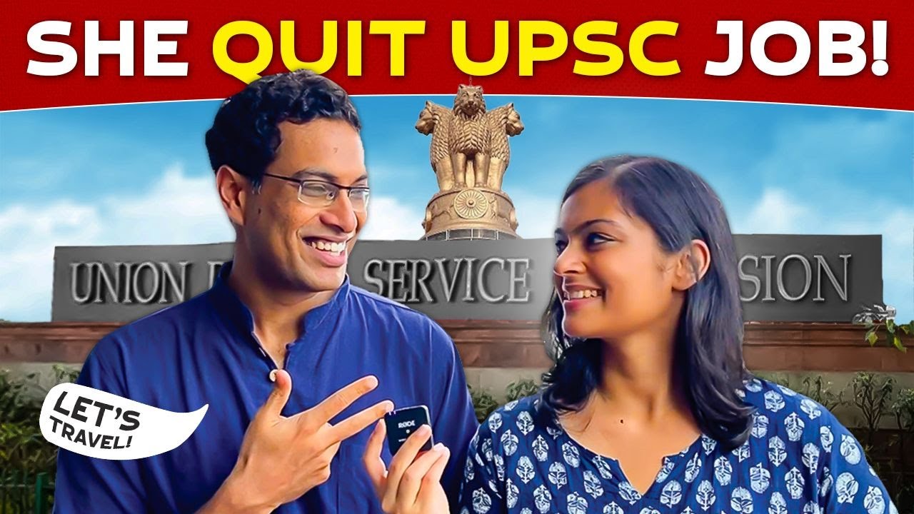 She QUIT a UPSC (Government) job in India (No Clickbait!) 